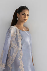 Stitched Luxury Embroidered Jacket + Bottom